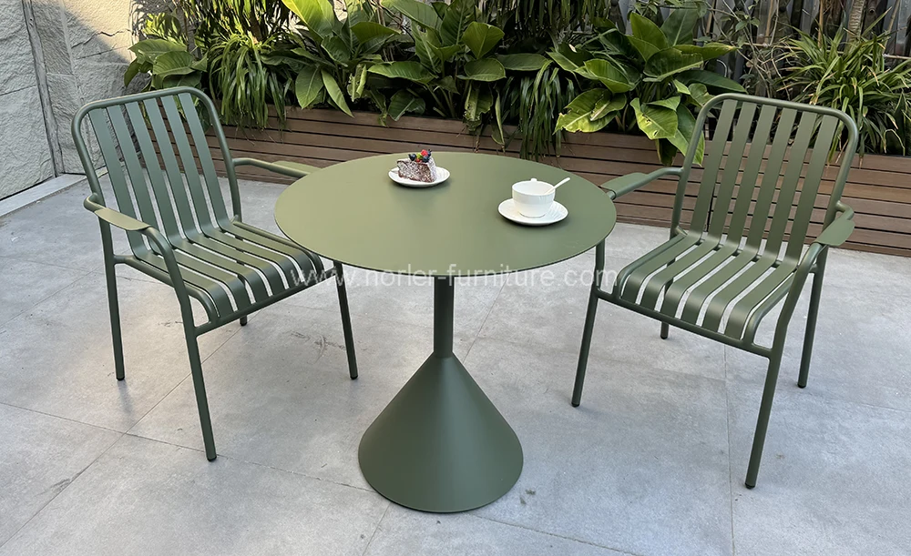 Easy-maintainable Outdoor Aluminum Dining Set