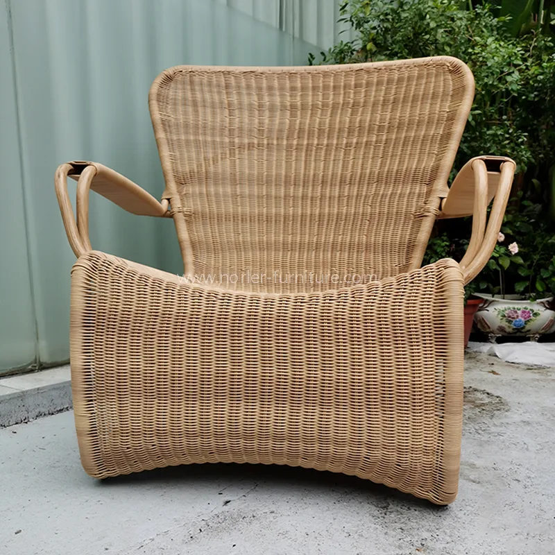 Modern Simple Waterproof Outdoor Rattan Chair